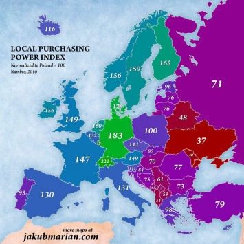 На Украине - самая низкая зарплата в Европе