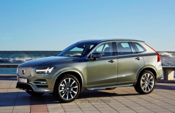 Рендер следующего Volvo XC60