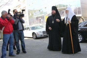 Что делает Патриарх Филарет в Днепропетровске (ФОТО)