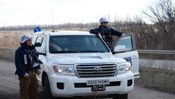 Наблюдатели миссии ОБСЕ попали под обстрел в районе Зайцево