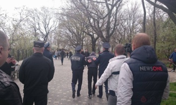 В Одессе произошли столкновения во время мероприятий в честь освобождения города от нацистов