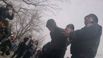 В полиции подтверждают задержание двух человек на Аллее Славы в Одессе
