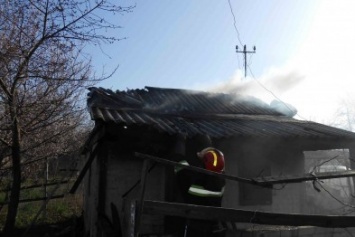 В Северодонецке спасатели тушили пожар в дачном доме (ФОТО)