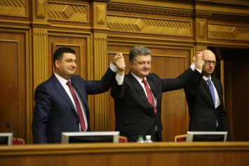Порошенко ожидает создания новой коалиции и успешного голосования за Гройсмана во вторник