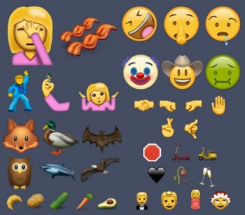 В iOS 10 появятся ряд новых Emoji