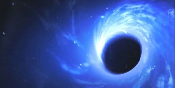 Астрономам удалось зафиксировать радиосигналы из большой черной дыры