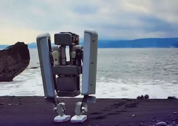 Google продемонстрировала необычного двуногого робота (Видео)