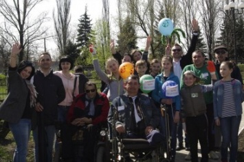 В Белицком городском парке, состоялась уличная акция