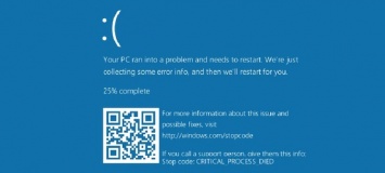 Microsoft изменит «синий экран смерти»