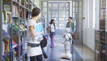 В Японии робот пошел в школу