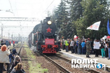 В Крым прибыл "Поезд Победы"