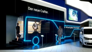 Volkswagen показал виртуальный концепт фургона Crafter