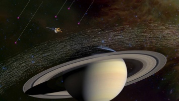 Станция Cassini взяла пробы межзвездной пыли
