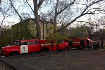 В Одессе горел потолок в легендарной "еврейской" больнице (ФОТО)