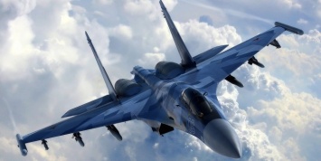 Российский Су-27 продемонстрировал "бочку" возле американского самолета-разведчика