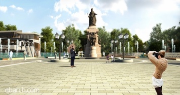 В Крыму освятят будущий памятник Екатерине II