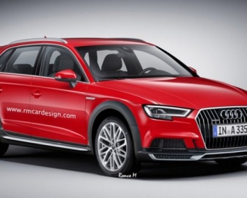 В сети появилось рендерное изображение Audi A3 Allroad Quattro