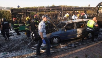 Причиной взрыва автобуса в Иерусалиме стала бомба