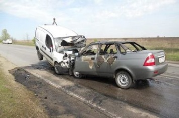 На запорожской трассе женщина заживо сгорела в авто