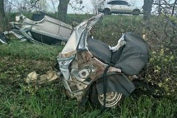 На Николаевщине в серьезном ДТП погиб один человек и двое доставлены в больницу (ФОТО)