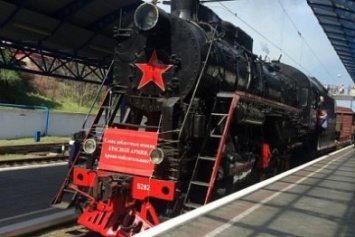 В Севастополь прибыл "Поезд Победы" (ФОТО, ВИДЕО)