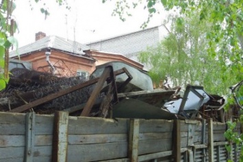 В Славянске ликвидировали очередной нелегальный прием металлолома