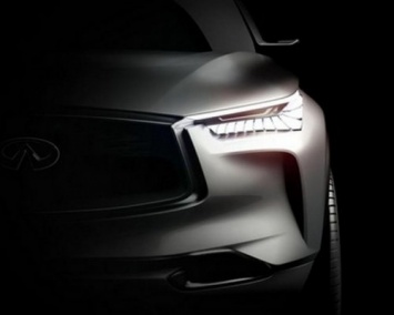 В Сети появился тизер обновленного кроссовера Infiniti QX70