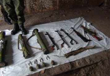 На Днепропетровщину из Донбасса привезли гранатометы, огнемет и автоматы