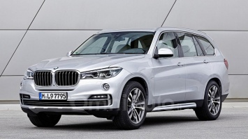 Неофициальный рендер BMW X7