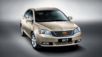 В России появится обновленный седан Geely Emgrand EC7