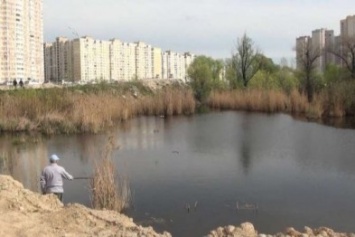 Киевляне просят сохранить озеро Утиное