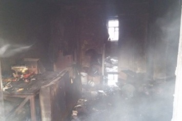 В Днепродзержинске тушили серьезный пожар по улице Тихая