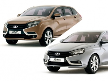 Lada Vesta смещает с рынка родственных Granta и Datsun