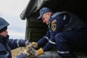 Пиротехники разминируют территорию вокруг макеевского поселка Коммунар