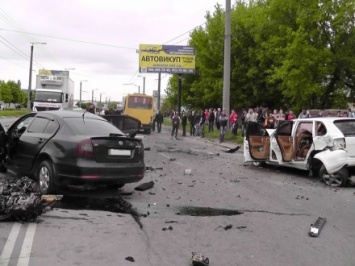 В результате ДТП в Кировограде пострадали четыре человека
