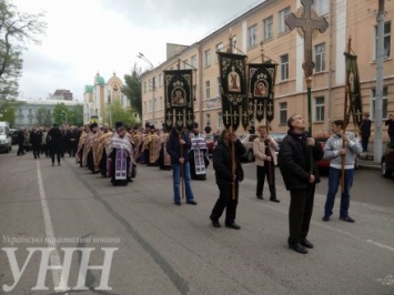 Крестный ход в память погибших в результате аварии на ЧАЭС состоялся в Днепропетровске