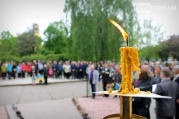 В Славянске прошел митинг-реквием посвященный 30-ой годовщине Чернобыльской катастрофы