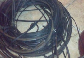 На Днепропетровщине правоохранители обнаружили незаконную перевозку телефонного кабеля