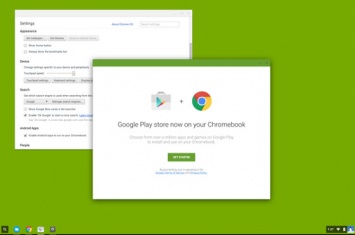 В Chrome OS возможно заработает магазин приложений Google Play