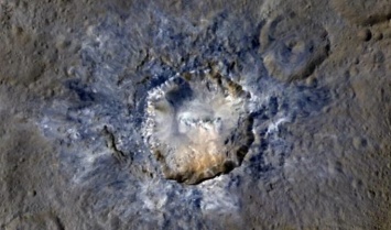 В НАСА показали снимок абхазского кратера на Церере
