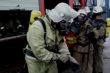 В Днепродзержинске во время пожара спасли пьяного мужчину