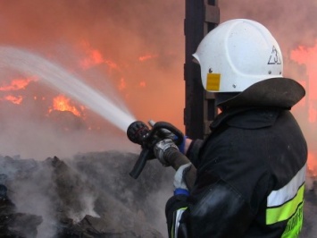 Во время пожара в житомирском баре пострадала женщина