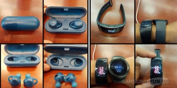 Samsung работает над беспроводными наушниками и новым поколением фитнес-браслетов Gear Fit