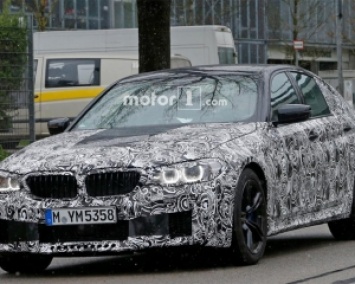 BMW вывела на тесты новый M5 (ФОТО)