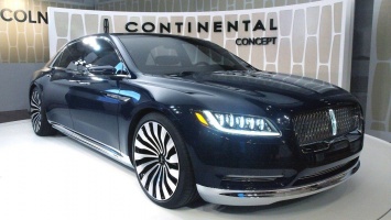 Lincoln презентовал в Китае новый седан Continental