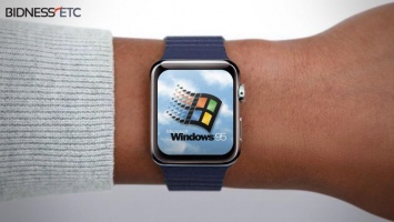 На часы Apple Watch установили полноценную Windows 95