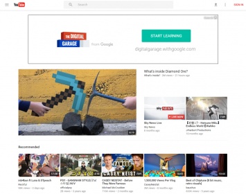 Google представила редизайн YouTube в стиле Material Design