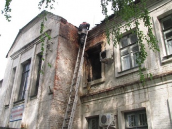 Больница горела в Полтаве