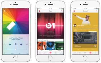 Источник в Apple рассказал о грядущем редизайне Apple Music в iOS 10: черно-белый интерфейс, большая обложка, тексты песен