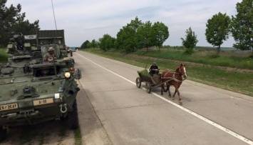 Фотография с прибытием военной техники США в Молдову покорила Интернет